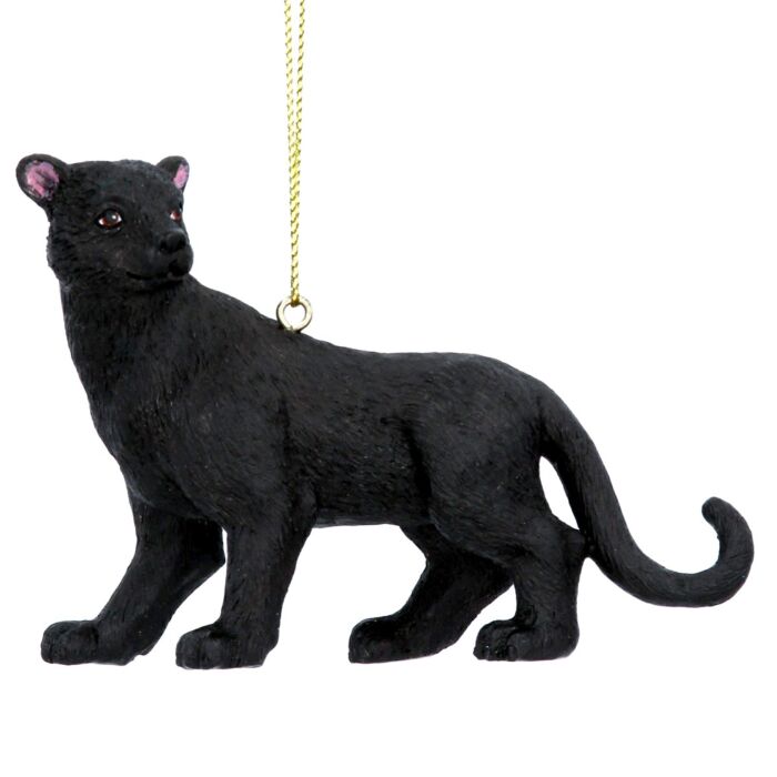 Gisela Graham 'Bagheera' the Leopard Christmas Tree Decoration